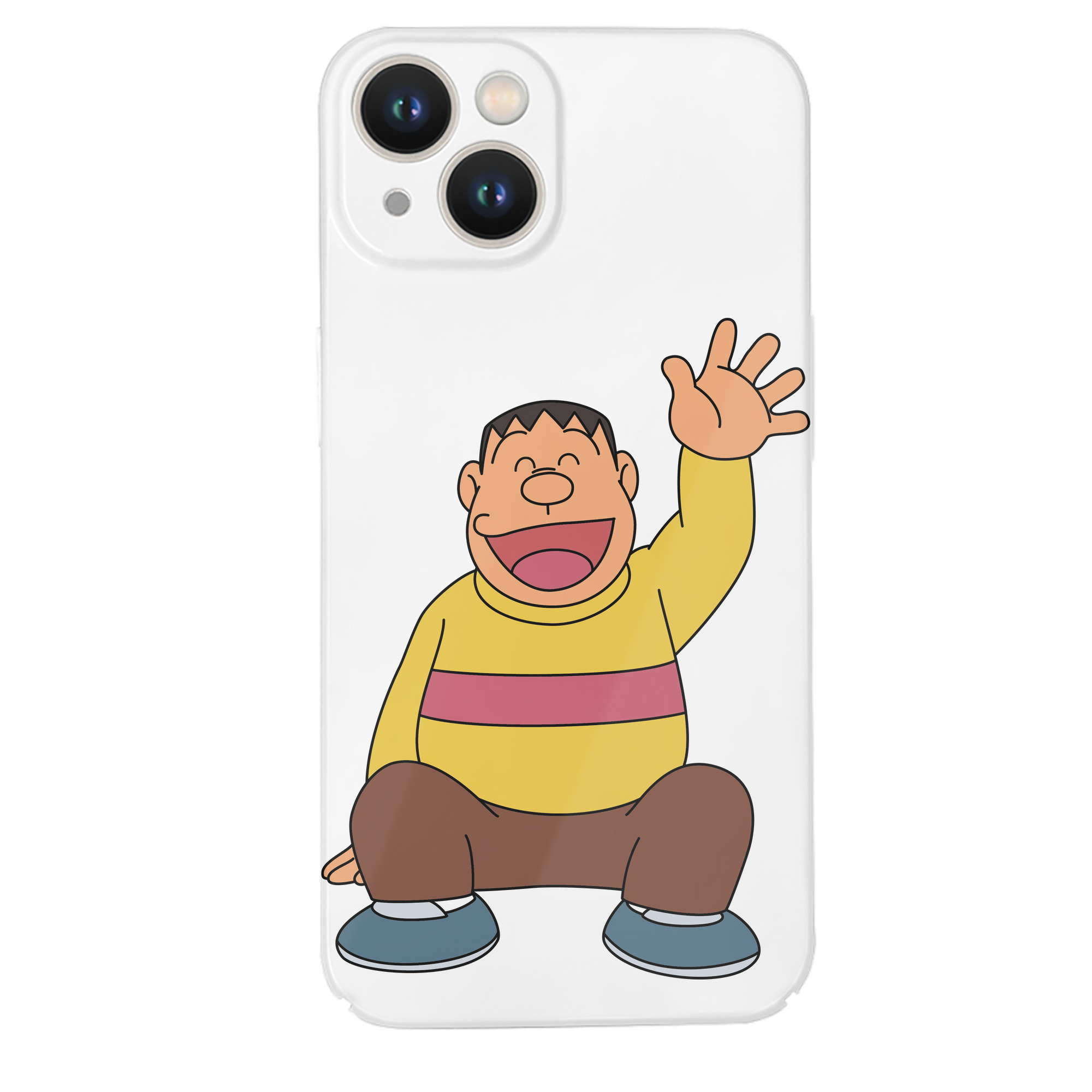 （画像用） ドラえもん 剛田武 Doraemon Gouta Takeshi 【iPhone 14シリーズ対応】ハードケース